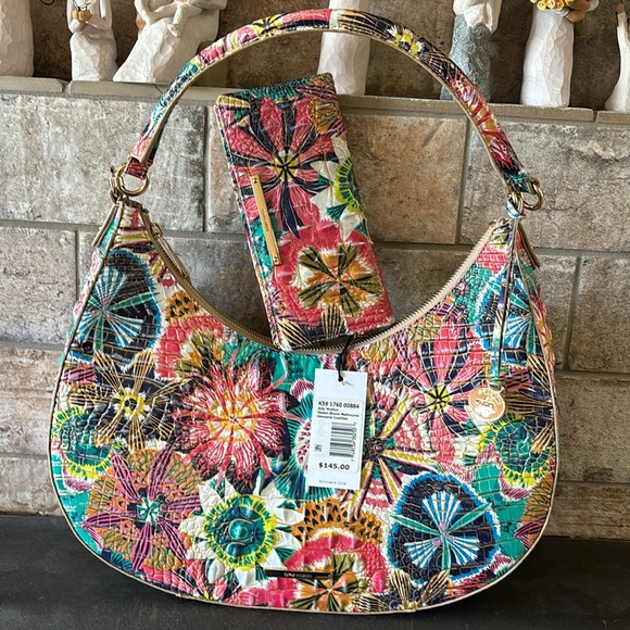 NWT Brahmin Desert Bloom Bekka - Picture 2 of 6